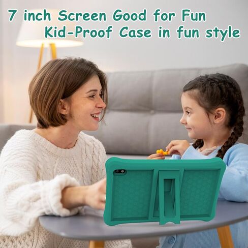 تابلت Bnegynng للأطفال، تابلت 7 بوصة أندرويد 11.0 للأطفال، ذاكرة وصول عشوائي 2 جيجابايت، 32 جيجابايت ذاكرة تخزين داخلية 512 جيجابايت، تحكم في الأبوة، شاشة لمس IPS HD، واي فاي، كاميرا مزدوجة 5 ميجابكسل، بطارية طويلة العمر للأطفال مع حافظة in Kuwait