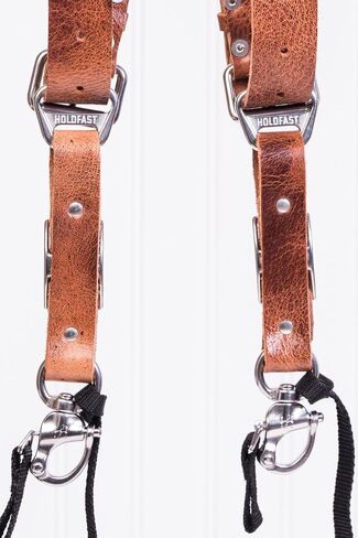 سرج آلة صنع النقود HoldFast Gear مزدوج للكاميرا (لون بني فاتح، مقاس صغير) in Kuwait