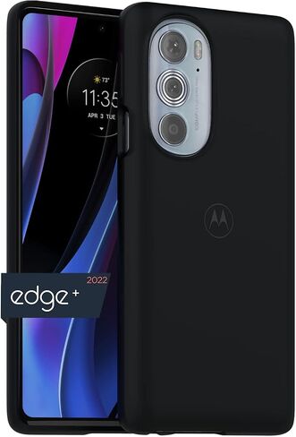Motorola Edge+ (2022) Protective Case- Black Precision fit, Stylish Shock Absorbing Phone Cases [NOT for Edge+ 2020/Edge+ 2023, Edge 2021/Edge 5G UW 2021, & Edge 2022] in Saudi Arabia