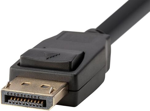 كابل Monoprice DisplayPort 1.2a - يدعم دقة تصل إلى 4K وفيديو ثلاثي الأبعاد، 1.5 قدم، أسود - سلسلة مختارة in Saudi Arabia