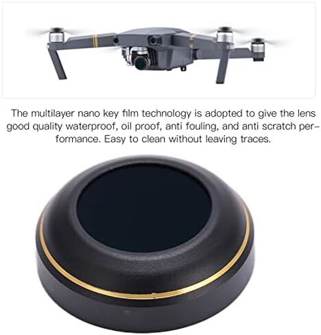 VGEBY Camera Lens Filter, ND32-PL Filter Camera Lens Ultra-Thin HD Nano Coating Photography Filter Optical Glass Lens Filter Compatible with Mavic Pro Leewa Nd32 Filter for Mavic Pro in Saudi Arabia