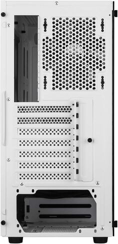Silverstone SST-FAR1W-G - FARA R1 Tower ATX Computer Case, mesh Front Panel, Tempered Glas Side Panel, White in Saudi Arabia