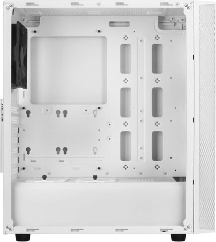 Silverstone SST-FAR1W-G - FARA R1 Tower ATX Computer Case, mesh Front Panel, Tempered Glas Side Panel, White in Saudi Arabia
