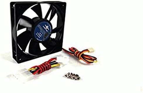 Vantec Stealth SF12025L 120x120x25mm Double Ball Bearing Silent Case Fan (Black) in Saudi Arabia