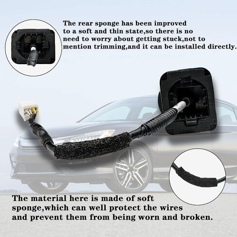 590-440 كاميرا احتياطية للرؤية الخلفية متعددة الزوايا لسيارة HONDA 2014-2015 Accord Sedan EX-L، 2016-2017 Accord Sedan، 2014-2015 Touring، 2017 كاميرا الرؤية الخلفية الهجينة، تحل محل 39530-T2A-A21. in Saudi Arabia