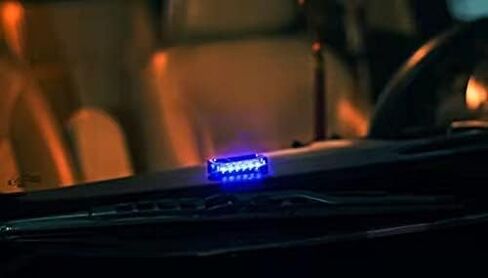 ضوء منبه للسيارة يعمل بالطاقة الشمسية، منبه تحذيري مضاد للسرقة، ضوء أمان وامض LED مع منفذ USB جديد، أحمر × 2 in Kuwait