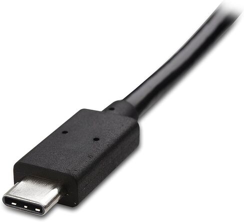 محول USB C متعدد المنافذ من Cable Matters (قاعدة USB C مع USB C إلى HDMI أو USB C إلى VGA)، USB 3.0 وإيثرنت أسود - منفذ Thunderbolt 4 / USB4 / Thunderbolt 3 متوافق مع MacBook Pro وDell XPS in Kuwait