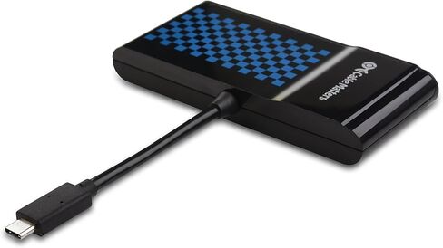 محول USB C متعدد المنافذ من Cable Matters (قاعدة USB C مع USB C إلى HDMI أو USB C إلى VGA)، USB 3.0 وإيثرنت أسود - منفذ Thunderbolt 4 / USB4 / Thunderbolt 3 متوافق مع MacBook Pro وDell XPS in Kuwait