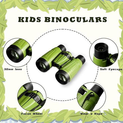 Libima 24 Pcs Binoculars Bulk Educational Compact Binoculars with Neck String Telescope for Learning Bird Watching Camping Hiking Travel Safaris Birthday Gifts(Black) in Saudi Arabia