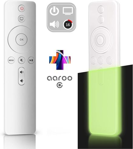 [مع غطاء سيليكون] aarooGo [مع المنزل وحجم الصوت] التحكم في Apple TV Player A1513 A2169 A1842 A1625 A1427 A1469 A1378 A1294 A1218 (عاجي) in Kuwait