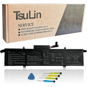 TsuLin 76Wh C41N1908 استبدال بطارية لجهاز Asus ROG Zephyrus G14 GA401II GA401IU GA401IV GA401IH GA401IHR GA401IVC GA401QC GA401QH GA401QE GA401QM GA401IV-BR9N6 PX401IV-BM166R C41 PQ05 15.4 فولت in Kuwait