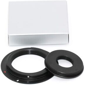 FotoHigh Macro and Close-Up Photography Adapter for Microscope Objective to Canon EF EOS Nikon AI DSLR/SLR Camera (for Nikon AI)