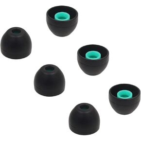 ALXCD Eartips for Sony in-Ear WI1000X/B Headphone, Large Size 3 Pairs Silicone Replacement Ear Tips Cushion, Fit for Sony MDR-XB50AP MDR-XB70AP XBA H700 WI1000X [L](3 Pair) in Kuwait