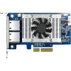 كيو ناب بطاقة شبكة QXG-10G2T-X710 بمنفذين 10GbE مع SR-IOV وiSCSI، قائمة على الكتلة وتدعم اوضاع اقراص افتراضية متعددة in Saudi Arabia