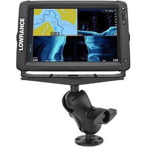 RAM Mounts Large Marine Electronics Mount RAM-D-111U-C with Short Arm Compatible with Garmin, Lowrance, Humminbird + More in Saudi Arabia