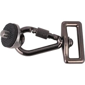 محول حامل ثلاثي القوائم لكاميرا DSLR مقاس 1/4 بوصة برغي تثبيت مع خطاف تعليق آمن للكاميرا وحزام الكتف وحزام الرقبة وإكسسوارات الحزام in Kuwait
