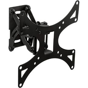 Mount-It! Full-Motion TV Wall Mount |Tilting, Swiveling, Articulating Display Mounting Bracket for 23" to 42" Flat Screen Panels with Up to 200x200 VESA Pattern,66 lb Capacity in Saudi Arabia