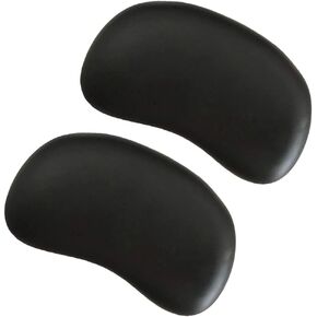 Ergonomic Memory Foam Wrist Pad Anti-Skid Mouse Pad Mousepad Support Wrist Rest Mat Office Healthy for PC Computer Laptop Desktop (Deep Black) in Kuwait
