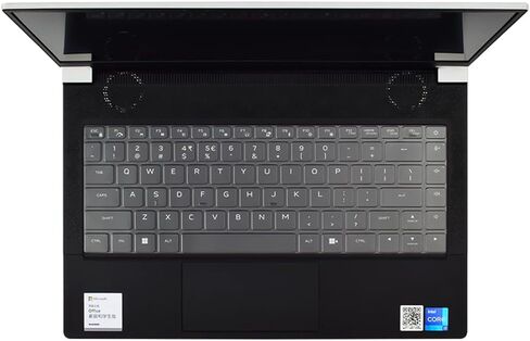 غطاء حماية للوحة المفاتيح من مادة TPU متوافق مع الكمبيوتر المحمول Dell Alienware x14 R1 Gaming مقاس 14 بوصة 2022، Alienware x14 R2 2023 - شفاف (شفاف) in Kuwait