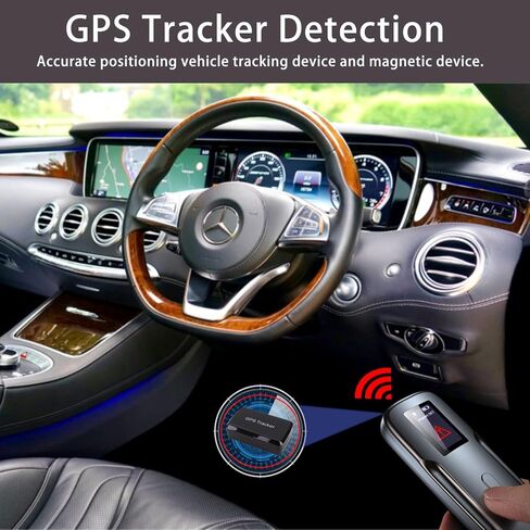 أجهزة كشف الكاميرا الخفية ONE-MI، ماسح ضوئي للمراقبة المحمول مع تنبيهات في الوقت الحقيقي، حساسية قابلة للتعديل، كشف معزز للعدسات، كشف المجال المغناطيسي، استخدام في الأماكن المغلقة، رمادي فضي in Kuwait