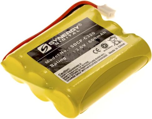 بطارية هاتف لاسلكية رقمية من Synergy، متوافقة مع بطارية الهاتف اللاسلكي V Tech 80-5071-00-00 (NI-CD، 3.6 فولت، 600 مللي أمبير في الساعة) in Saudi Arabia