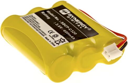 بطارية هاتف لاسلكية رقمية من Synergy، متوافقة مع بطارية الهاتف اللاسلكي V Tech 80-5071-00-00 (NI-CD، 3.6 فولت، 600 مللي أمبير في الساعة) in Saudi Arabia