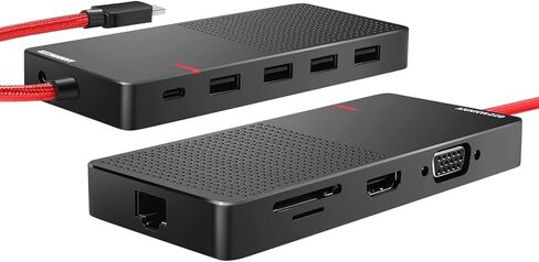 محول USB C Hub Ethernet، محول ANNNWZZD 7 في 1 USB C PD Ethernet Hub مع 3 منافذ إخراج USB 3.0 وUSB-C in Kuwait