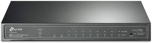 محول TP-Link 8 PRT d/bit + فتحتين SFP (مجدد معتمد). in Kuwait