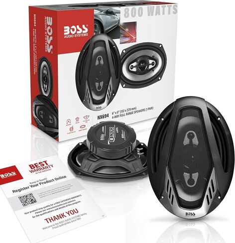 بوس اوديو سيستم NX424 250 واط لكل زوج، 4 انش، نطاق كامل، مكبرات صوت للسيارة 4 اتجاهات تباع في أزواج in Saudi Arabia