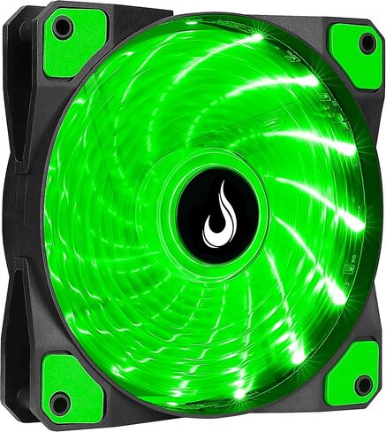 مروحة تبريد لحالة الكمبيوتر - اللاعب - وضع الارتفاع - الرياح - 120 مم - LED أخضر in Kuwait