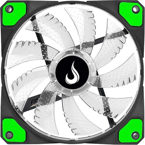 مروحة تبريد لحالة الكمبيوتر - اللاعب - وضع الارتفاع - الرياح - 120 مم - LED أخضر in Kuwait