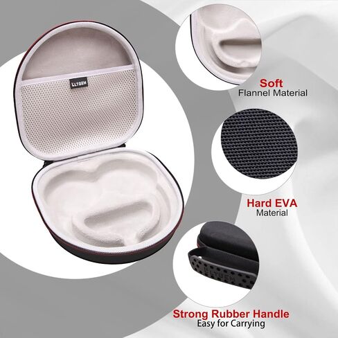 LTGEM Hard Case for Anker Soundcore Space Q45 / Q35 Adaptive Noise Cancelling Headphones - Protective Carrying Storage Bag in Kuwait