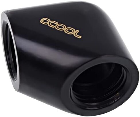 Alphacool 17258 Eiszapfen L-Connector G1/4 الخيط الداخلي إلى الخيط الداخلي G1/4 - تركيبات تبريد المياه السوداء العميقة in Kuwait