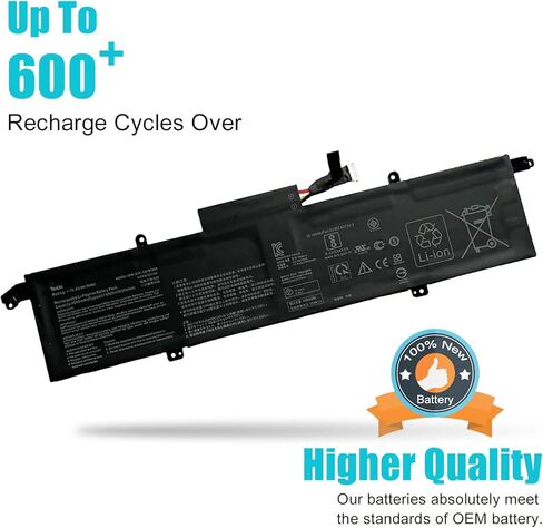 TsuLin 76Wh C41N1908 استبدال بطارية لجهاز Asus ROG Zephyrus G14 GA401II GA401IU GA401IV GA401IH GA401IHR GA401IVC GA401QC GA401QH GA401QE GA401QM GA401IV-BR9N6 PX401IV-BM166R C41 PQ05 15.4 فولت in Kuwait