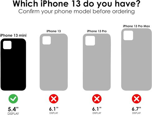حافظة OtterBox iPhone 13 mini & iPhone 12 mini Commuter Series - طريقة MAVEN، رفيعة وقوية، صديقة للجيب، مع حماية للمنافذ in Saudi Arabia