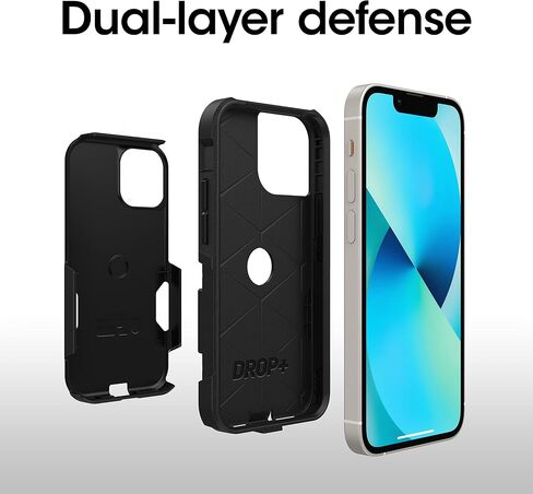 حافظة OtterBox iPhone 13 mini & iPhone 12 mini Commuter Series - طريقة MAVEN، رفيعة وقوية، صديقة للجيب، مع حماية للمنافذ in Saudi Arabia