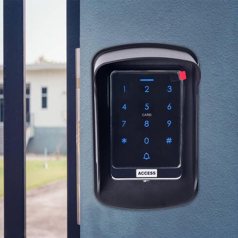 غطاء مضاد للمطر للوحة المفاتيح للتحكم في الوصول من Dgyezhao مع مادة ABS - عبوة من قطعتين، متوافق مع قارئات التحكم في الوصول وأقفال لوحة المفاتيح والمزيد in Kuwait