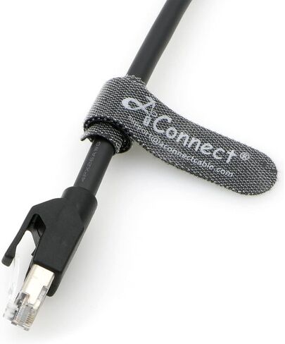 كابل AConnect M12-A-Code-RJ45-Ethernet لـ Cognex DM300 M12 8-Pin A-Code ذكر إلى RJ45 للكاميرا الصناعية 3.3 قدم/1 متر in Kuwait