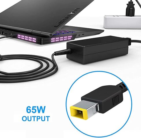شاحن محول تيار متردد 65 وات 20 فولت 3.25 أمبير مناسب لجهاز Lenovo ThinkPad Yoga 13 13-2191،X1 Carbon، Flex 14،G50 T460 T470 T440 T450، ADLX65NDT3A ADLX65NDC3 ADLX65SLC2A ADP-65FD B سلك إمداد الطاقة للكمبيوتر المحمول in Saudi Arabia