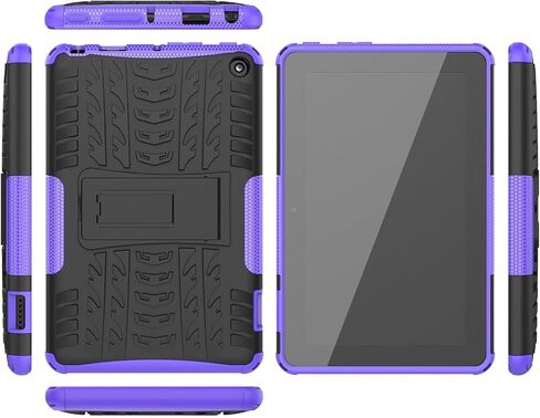 حافظة MaoMini لجهاز Kindle Fire 7 الجديد إصدار الجيل الثاني عشر 2022، حافظة حماية مدرعة شديدة التحمل (أزرق) in Kuwait