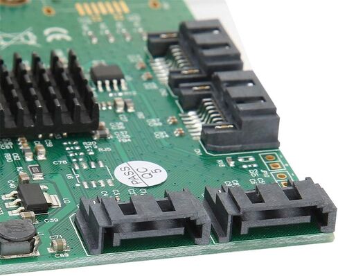 بطاقة توسيع القرص الصلب، بطاقة توسيع القرص الصلب PCIE SATA؟ 88SE9215 ملحقات الكمبيوتر المحمول 6 جيجابت في الثانية 2.0؟ قناة، بطاقة تحكم القرص الصلب in Kuwait
