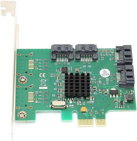بطاقة توسيع القرص الصلب، بطاقة توسيع القرص الصلب PCIE SATA؟ 88SE9215 ملحقات الكمبيوتر المحمول 6 جيجابت في الثانية 2.0؟ قناة، بطاقة تحكم القرص الصلب in Kuwait