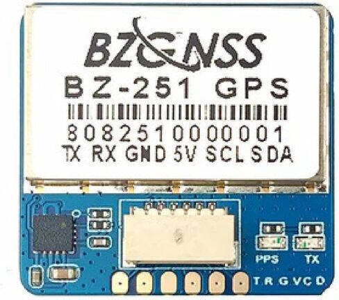 BZGNSS BZ-181 FPV GPS Module - Dual Protocol M10 Drone GPS for RC FPV Drone Racing Fixed-Wing Long-Range Flight Compatible with F405 F722 Flight Controller by Speedybee in Kuwait