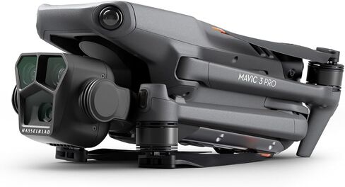 طائرة بدون طيار DJI Mavic 3 Pro Quadcopter مع جهاز تحكم عن بعد RC Pro (شاشة عالية السطوع) Fly More Combo 4/3 CMOS Hasselblad، وقت طيران 43 دقيقة، 4 بطاريات، حزمة مرشحات مع حقيبة ظهر وملحقات Deco Gear in Saudi Arabia