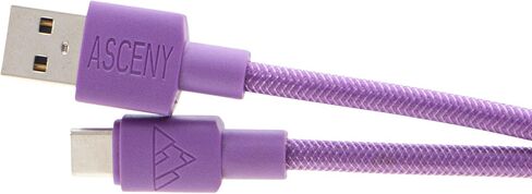 Coiled & Double-Sleeved Mechanical Keyboard Cable, for Type-C Mechanical Keyboards (Black) in Saudi Arabia