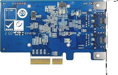 كيو ناب بطاقة شبكة QXG-10G2T-X710 بمنفذين 10GbE مع SR-IOV وiSCSI، قائمة على الكتلة وتدعم اوضاع اقراص افتراضية متعددة in Saudi Arabia
