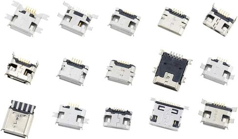 50PCS Type-C Charging Dock Connectors Repair Kits in Saudi Arabia