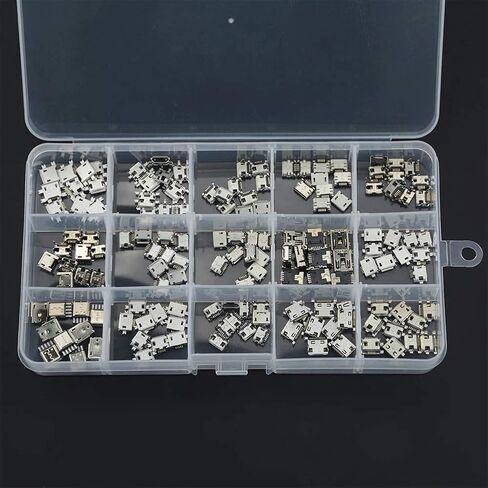 50PCS Type-C Charging Dock Connectors Repair Kits in Saudi Arabia