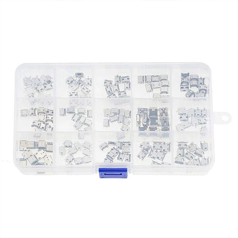 50PCS Type-C Charging Dock Connectors Repair Kits in Saudi Arabia