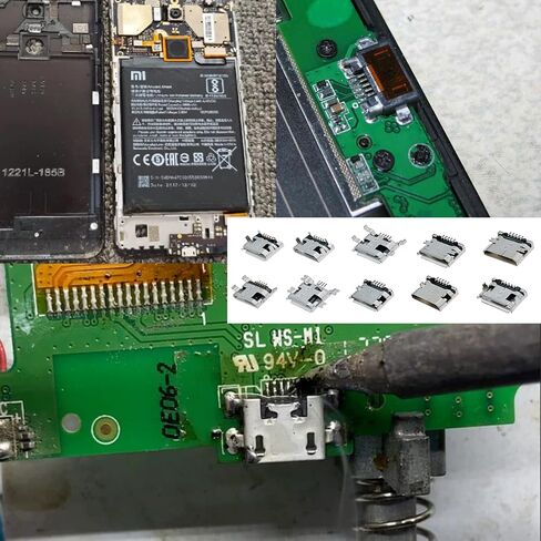 Teasic 82 جهاز كمبيوتر شخصى 14 أنماط مايكرو USB 3.0 نوع A ذكر أنثى التوصيل موصل مجموعة متنوعة DIY جاك موصل مقبس USB موصل للهاتف المحمول وغيرها من أجزاء إصلاح المنتج in Saudi Arabia